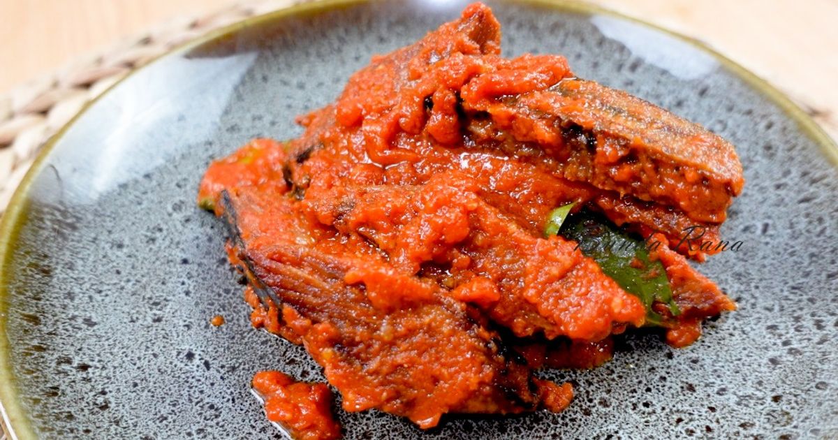 Ikan Tongkol balado masakan sederhana