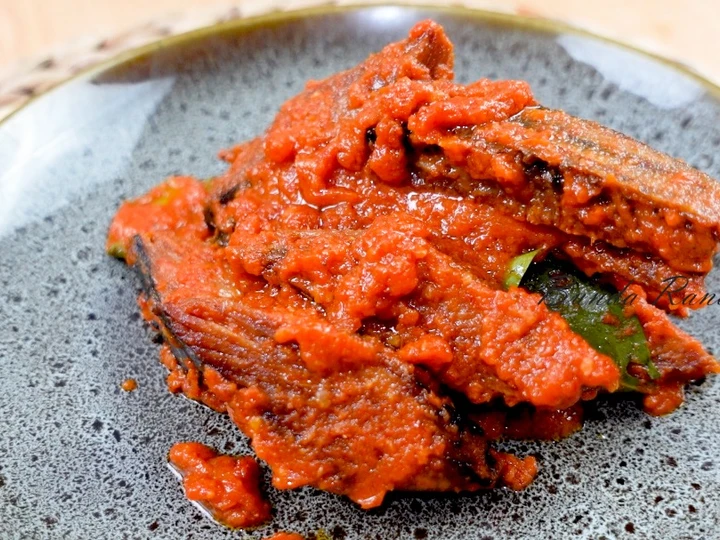 Cara Gampang Membikin Resep Ikan Tongkol balado masakan sederhana yang Uenak Anti Ribet, Lezat