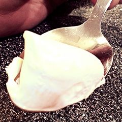 A picture of Homemade Mascarpone Cheese.