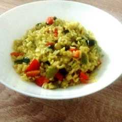 รูปของ Arroz con verduras y Ras el Hanout 🍛
