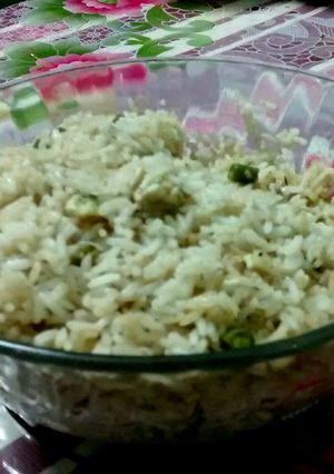 A picture of Mixed fried rice.