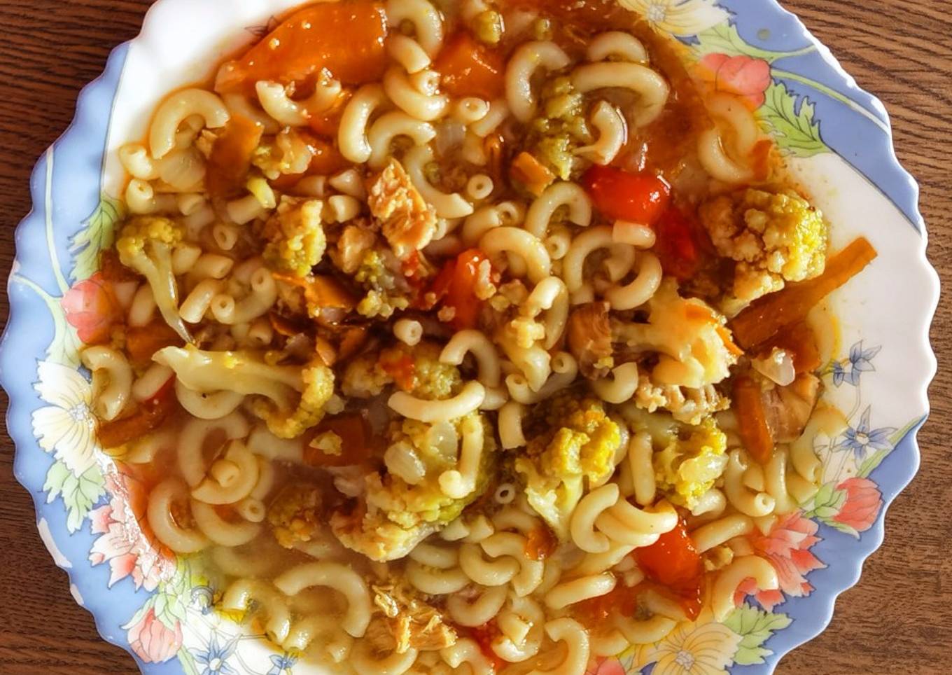 Sopa de brócoli y zanahoria