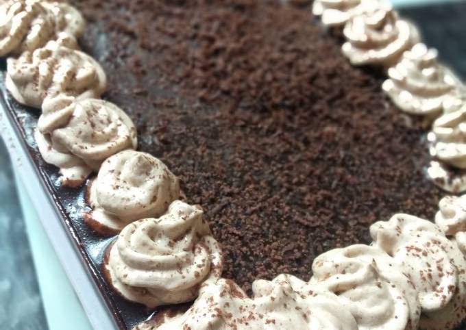 Resep No bake tiramisu with homemade whippedcream oleh Resep No bake tiramisu with homemade whippedcream oleh