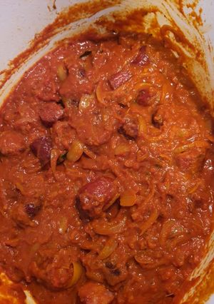 Une photo de Rougail saucisse