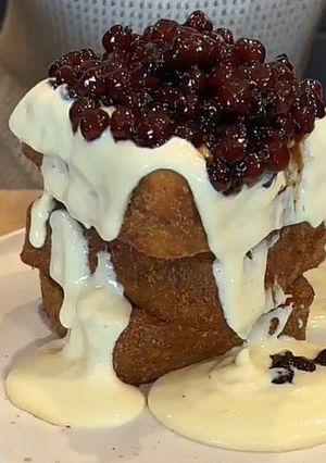 Hình của món Mochi French Toast.