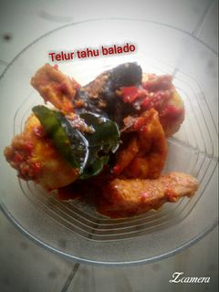 Foto resep Telur tahu balado