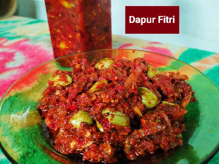 Easy Ways Make Recipes Sambal Pedas Teri Pete #Dapur Fitri the Delicious Make You Drink.