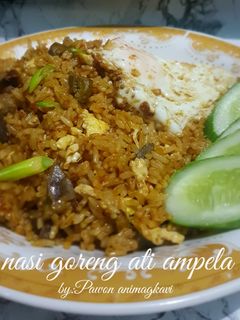 Foto resep 173# nasi goreng ati ampela