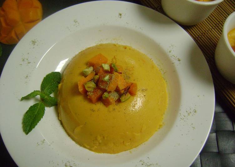 How to Make Perfect Mango Pudding