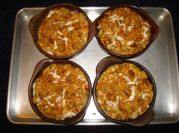 A picture of chicken bread garlic