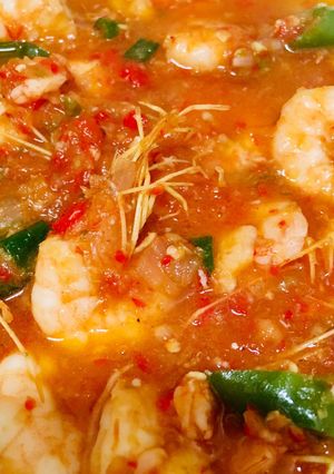Foto resep UDANG BALADO 😍