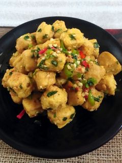 Foto resep Tahu Goreng Gurih Cabe Garam