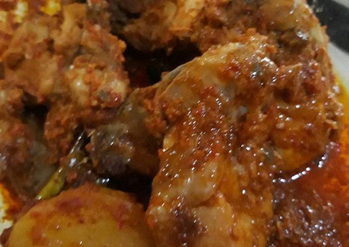 Yuk intip, Cara  memasak Ayam bumbu rujak pedas hidangan Hari Raya yang spesial