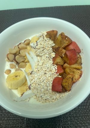 Una foto de Bowl cocoso saludable
