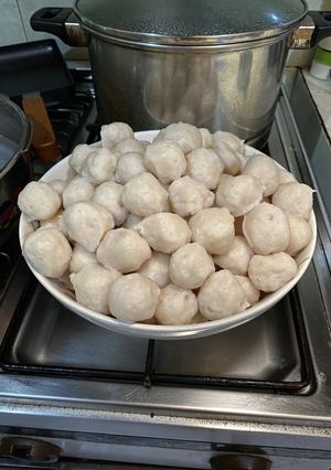 Foto resep Bakso Ikan Tenggiri Tanpa Telor (video)