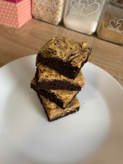 Mogyoróvajas brownie recept fotója