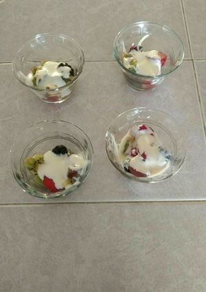 Una foto de Ensalada frutas dulces