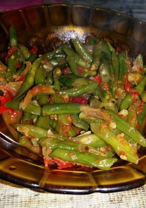 Foto resep Kacang panjang balado