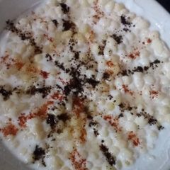 A picture of Boondi raita.