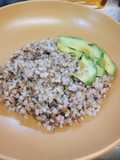 Buckwheat with Mushrooms and Avocado
