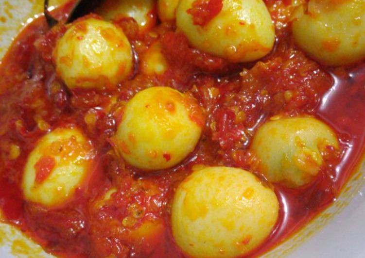 Sambal telur puyuh🐦