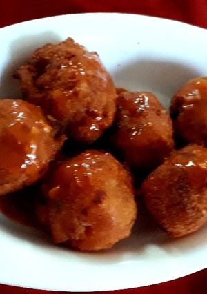 A picture of Pasta cheese balls.