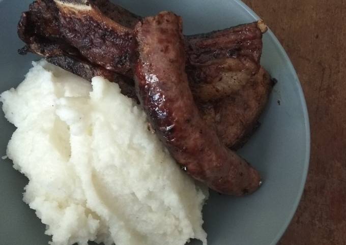 Pap and Shisanyama meat Recipe by Sanele Makhoba - Cookpad