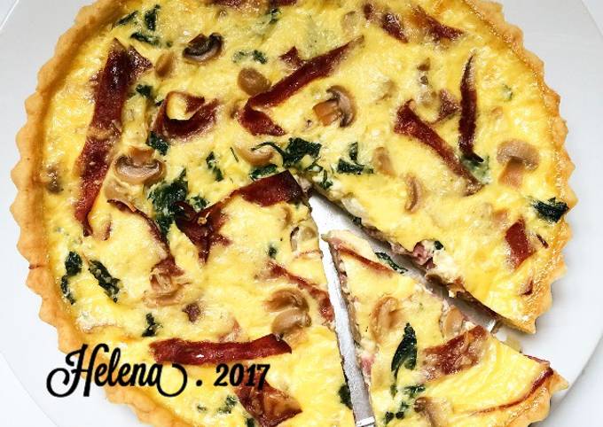 Resep Quiche Lorraine oleh Helena - Cookpad