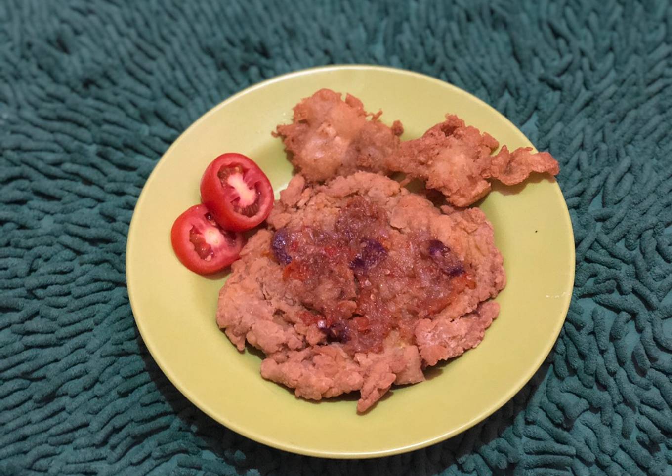 Resep Telur Geprek Anti Gagal