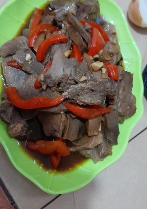 Foto resep Lidah sapi lada hitam