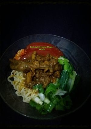 Foto resep Mie Ayam Rumahan