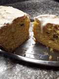 Budín de zanahoria glaseado