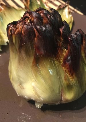 Una foto de Alcachofas al horno