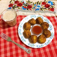 A picture of Cheese Fish Balls.