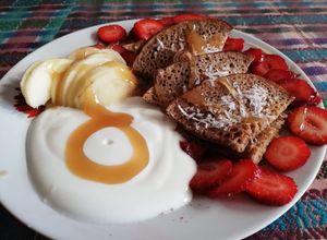 Una foto de Nutrihotcakes avena-canela