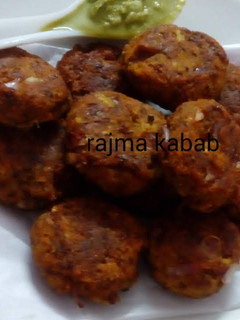 A picture of Rajma Kabab.
