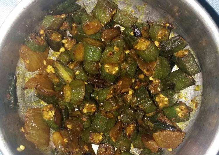 Easiest Way to Prepare Super Quick Homemade Bhindi