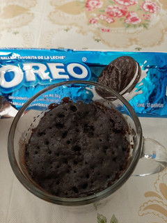 Una foto de Mug cake de oreo en 5 minutos