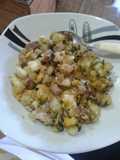 Guiso de mandioca o mandi.o reviro
