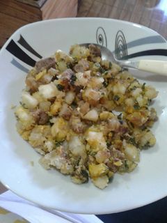 Una foto de Guiso de mandioca o mandi.o reviro
