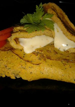 Una foto de Panqueques de zanahorias!