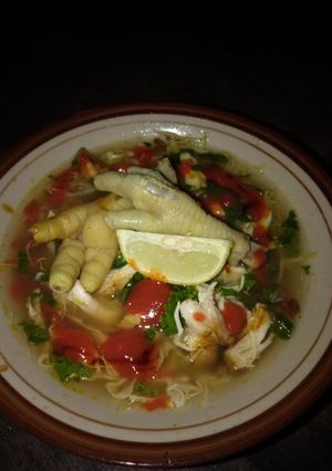 Foto resep Soto ayam ceker