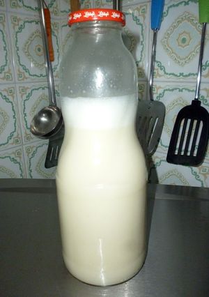 Una foto de Leche vegetal de quinoa