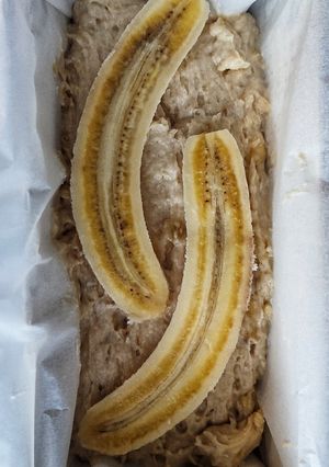 Zdjęcie przepisu Chlebek bananowy fit.