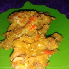 รูปของ Ayam saus telur asin
