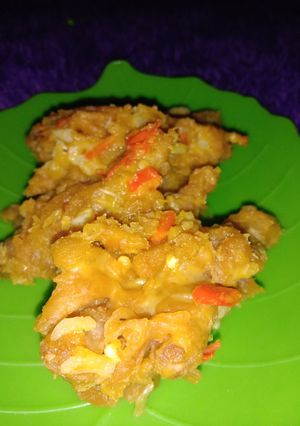 Foto resep Ayam saus telur asin