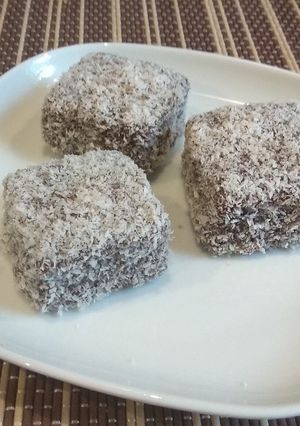 Kókuszkocka (glutén-, tej-, cukormentes) recept fotója