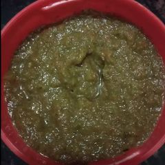 A picture of Pudina chutney.