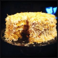 A picture of Coconut Layer Cake.