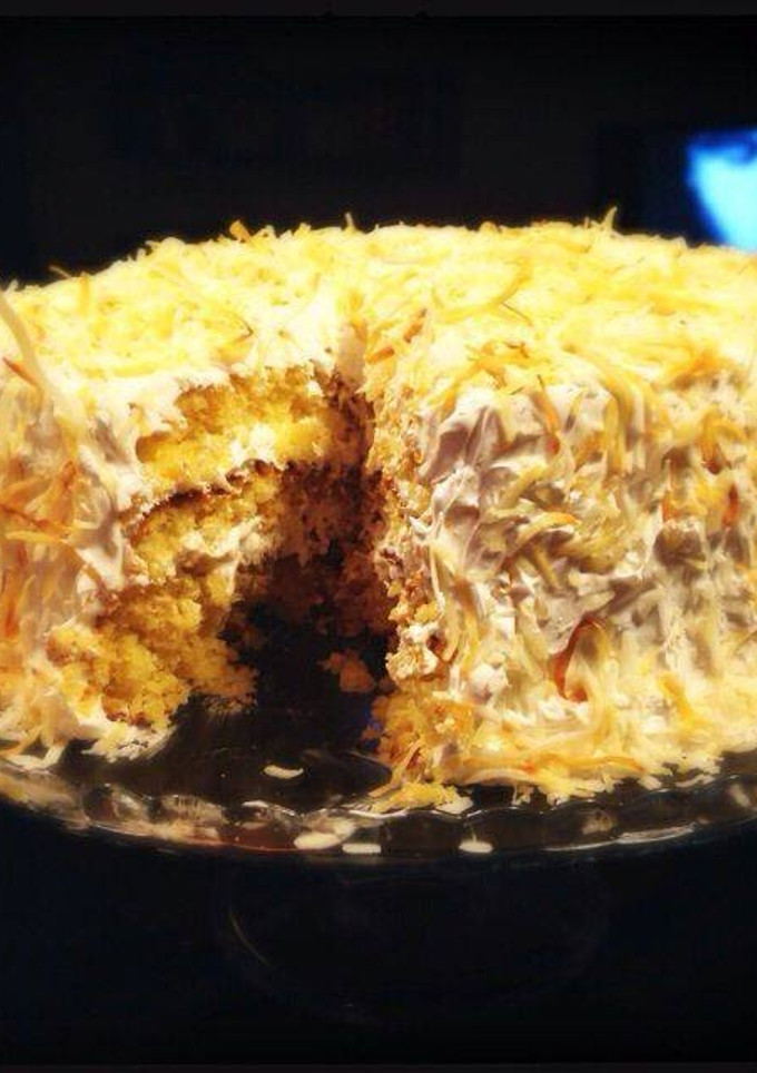 A picture of Coconut Layer Cake.